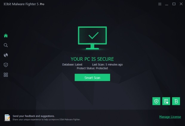 Original License iObit Malware Fighter Pro Full Version