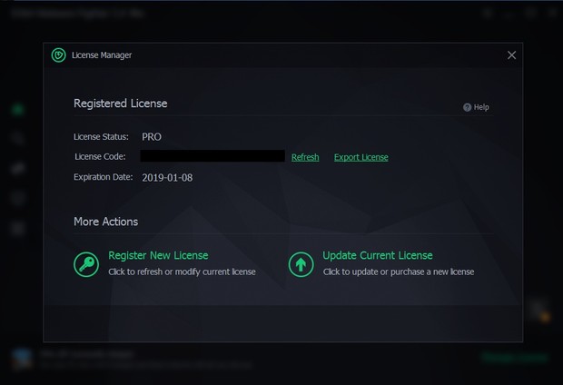 Original License iObit Malware Fighter Pro Full Version