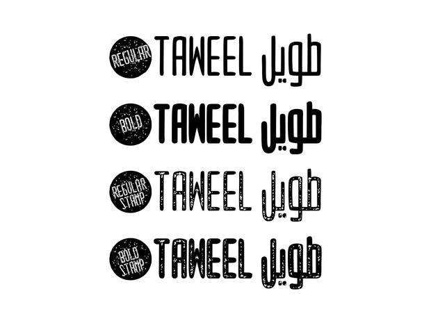 Taweel Typeface