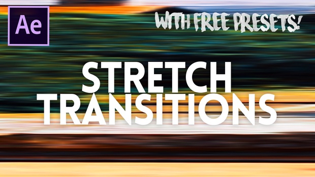 stretch transitions free version adobe after effects