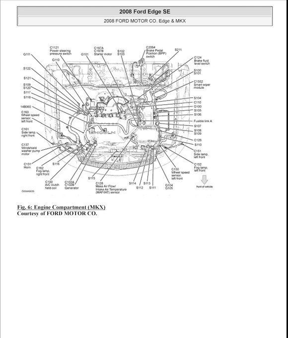 Mkx Engine Diagram