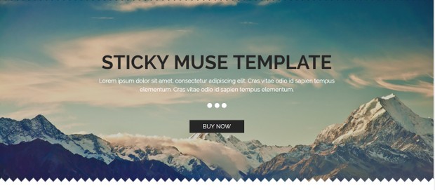 Sticky - The Muse Template