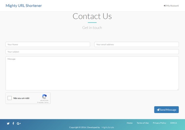 Mighty URL Shortener | Short URL Script
