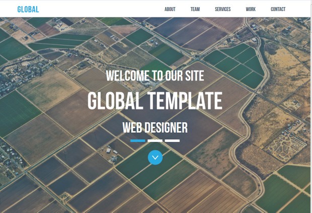 Global - landing page responsive