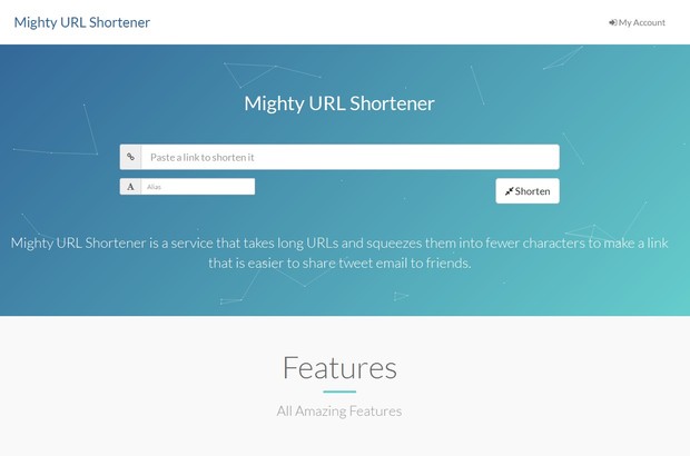 Mighty URL Shortener | Short URL Script
