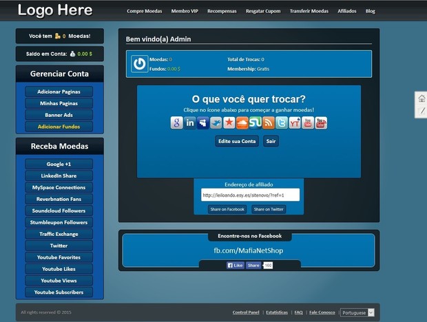 Powerful Exchange System PRO v2.0.2 + facebook + translation Portugues 2016