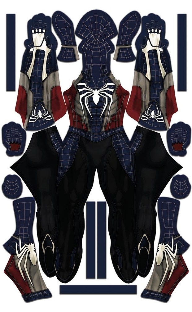 Captain Spider-Man PS4 Design
