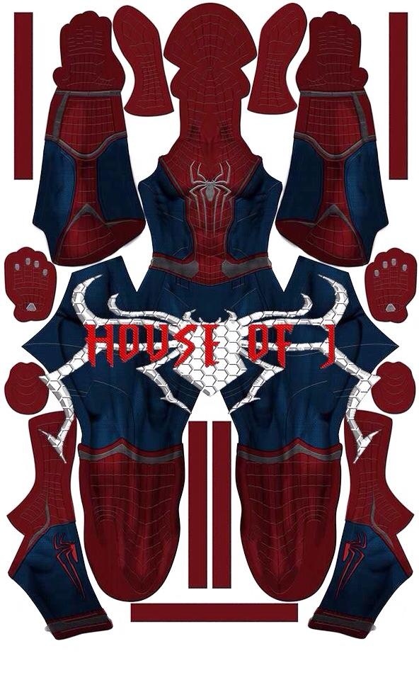 Civil War + TASM 2 mix Suit Pattern (light)