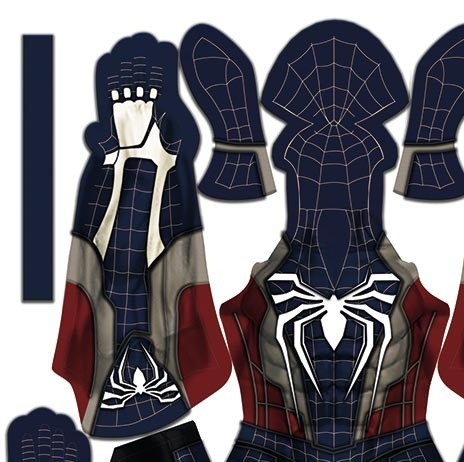 Captain Spider-Man PS4 Design