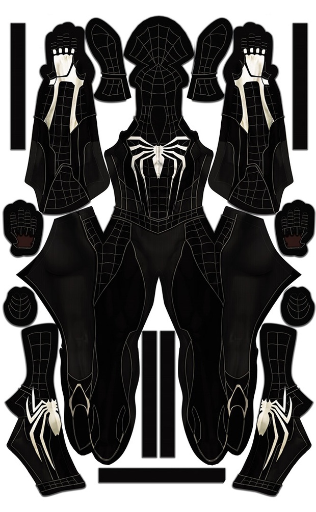Spider-Man PS4 Symbiote Design