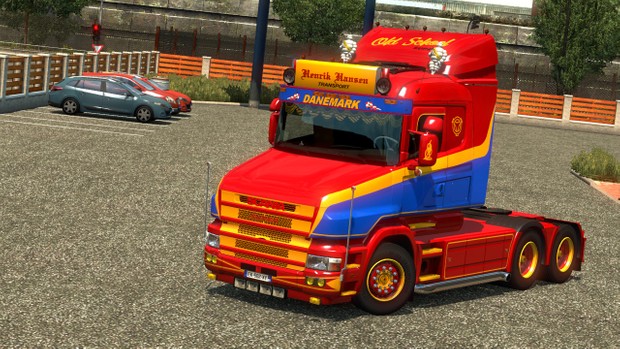 Henrik Hansen Skin for Scania T4