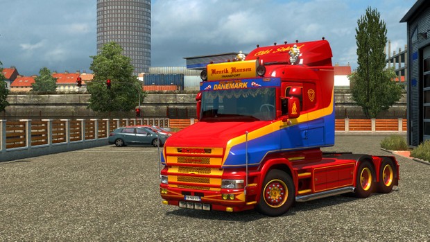 Henrik Hansen Skin for Scania T4