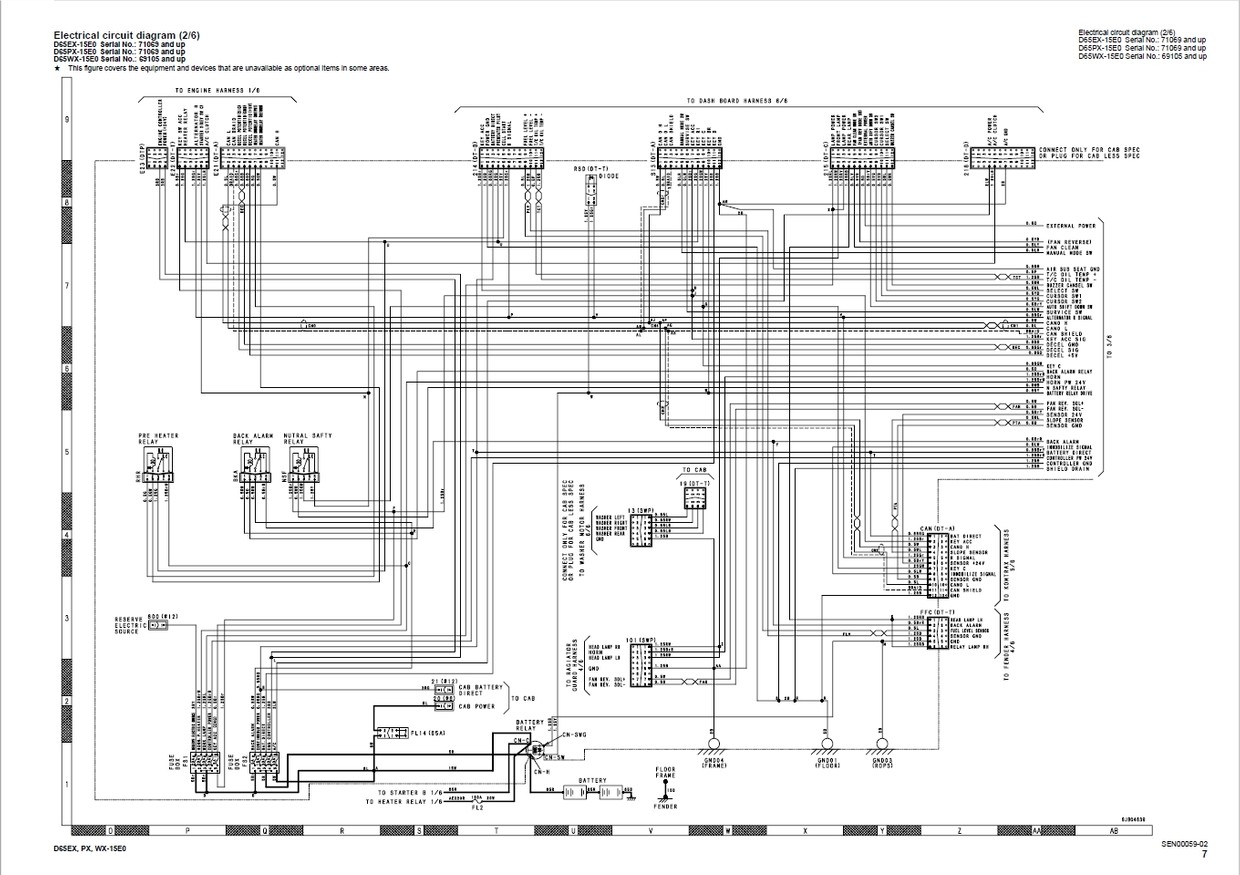 KOMATSU WIRING DIAGRAM PC150 6 - Auto Electrical Wiring Diagram