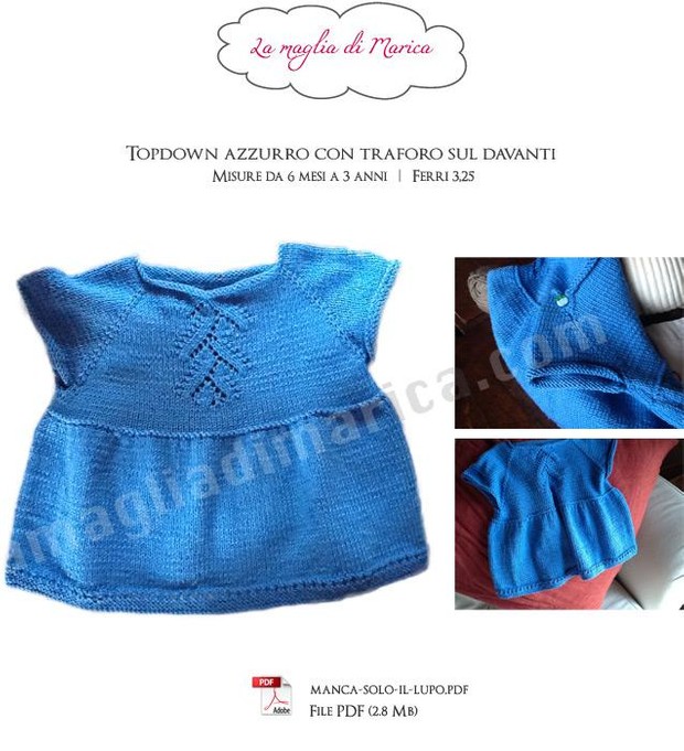 Top Down Azzurro