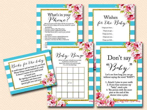Turquoise Baby Shower Games Printables Magical Printable Turquoise Baby Shower Games Printables Magical Printable