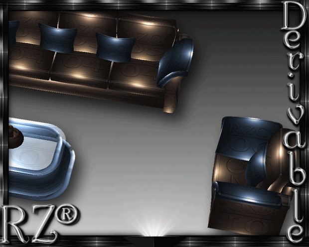 126. Tiki Couch 2015 Without Poses Mesh Furniture