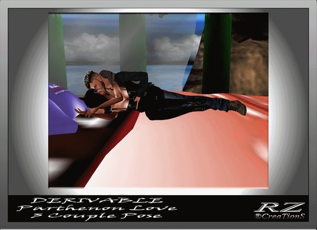 148. Parthenon Love house 3 Poses AP Mesh Room