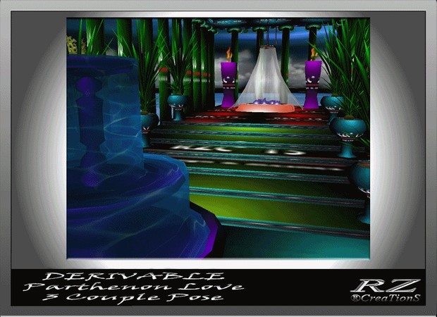 148. Parthenon Love house 3 Poses AP Mesh Room