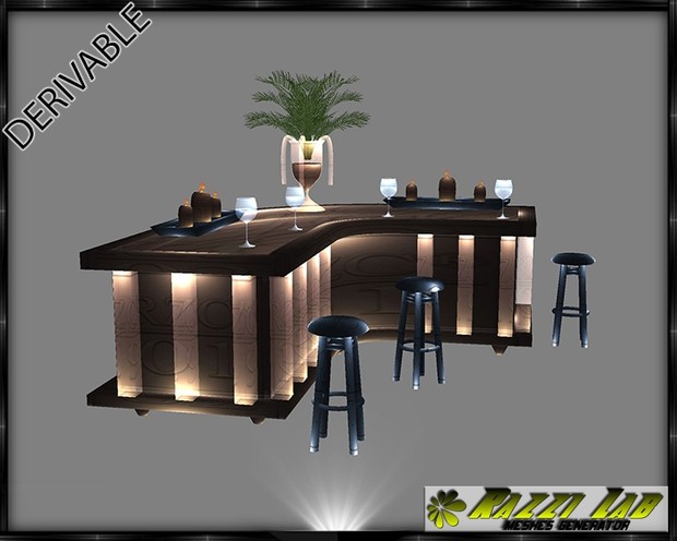 197. Practico Bar Furniture Mesh