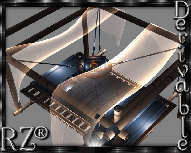 122. Tiki OutBed 2015 Without Poses Mesh Furniture