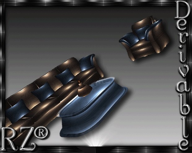 126. Tiki Couch 2015 Without Poses Mesh Furniture