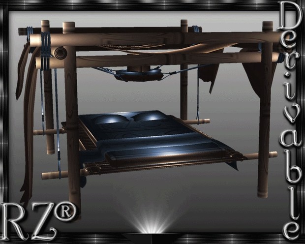 121. Tiki OutBed 2015 With Poses Mesh Furniture