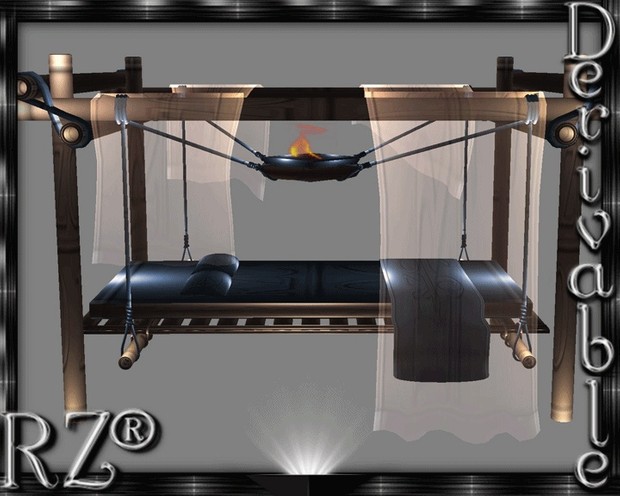 122. Tiki OutBed 2015 Without Poses Mesh Furniture