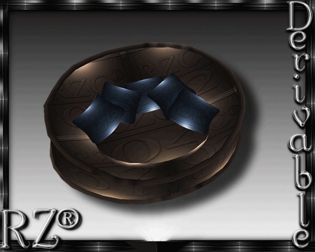 132. Tiki Poof 2015 2 Poses Mesh Furniture