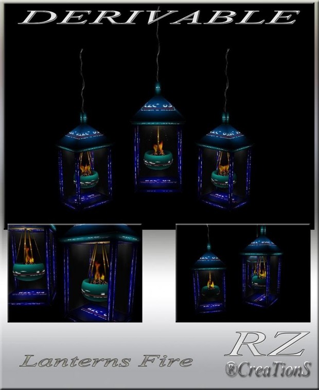 167. Lanterns Fire Decoration Mesh Furniture
