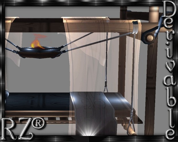 122. Tiki OutBed 2015 Without Poses Mesh Furniture