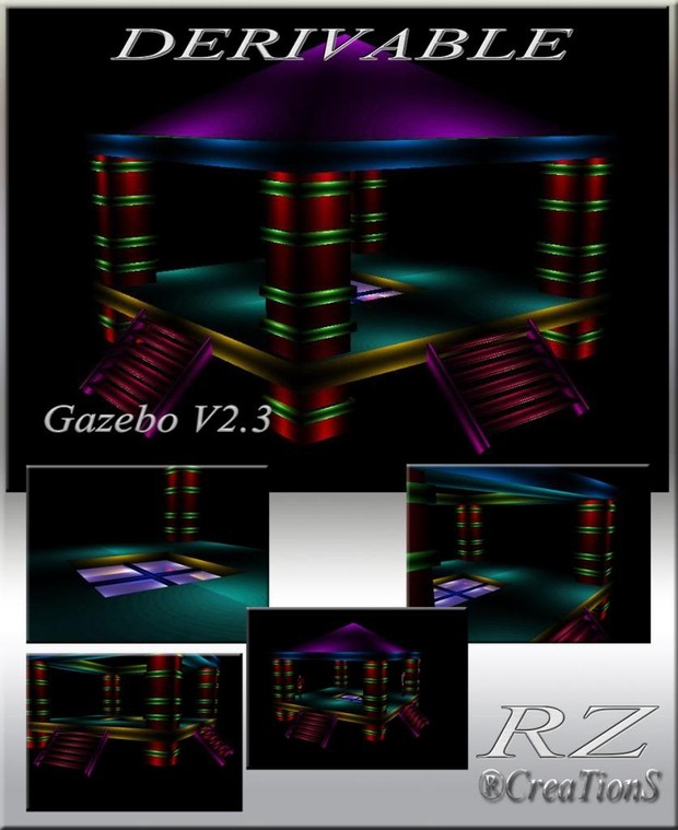 179. Gazebo V 2.3 Meshes Furniture