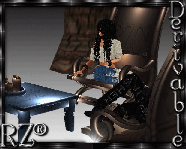 133. Tiki Encounter Chair 4 Poses Mesh Furniture