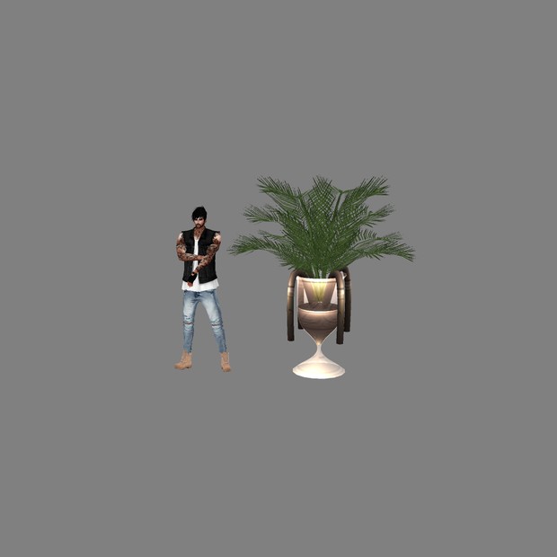 194. Practico Pot Tree Furniture Mesh