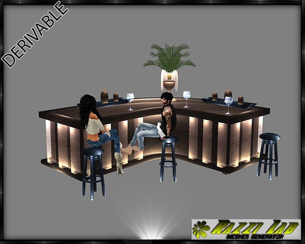 197. Practico Bar Furniture Mesh