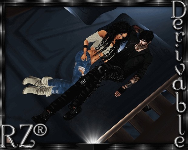 121. Tiki OutBed 2015 With Poses Mesh Furniture