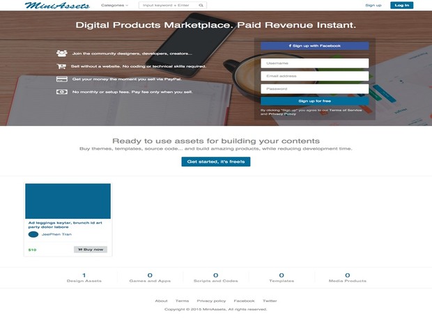 (ORIGINAL) Digital Products Marketplace Direct Payment