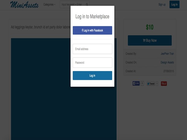 (ORIGINAL) Digital Products Marketplace Direct Payment