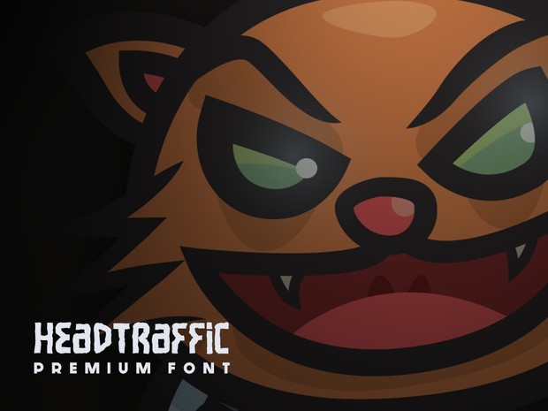 Headtraffic Premium Font