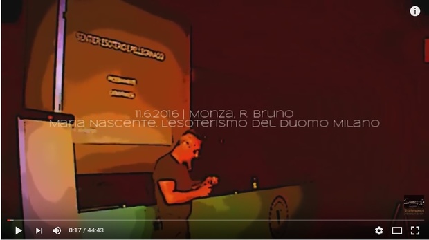 11.6.2016 | Monza, R. Bruno | Maria Nascente. L'esoterismo del duomo Milano!