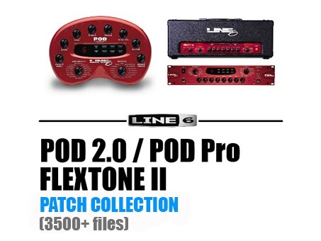 POD 2.0, POD PRO, Flextone II PATCH COLLECTION