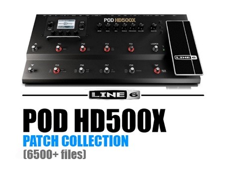 POD HD500X PATCH COLLECTION