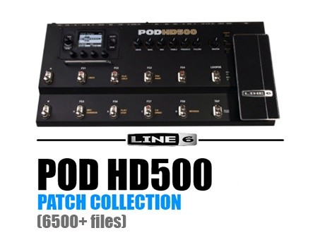 POD HD500 PATCH COLLECTION
