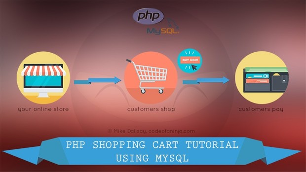 LEVEL 2 - PHP Shopping Cart Tutorial - Using MySQL Database To Store Cart Data