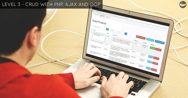 LEVEL 3 - AJAX CRUD Tutorial - Download Source Code