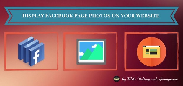 LEVEL 2 - Display Facebook PHOTOS on Website
