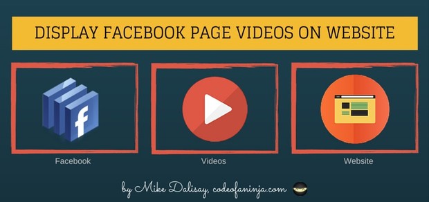 LEVEL 2 - Display Facebook VIDEOS on Website