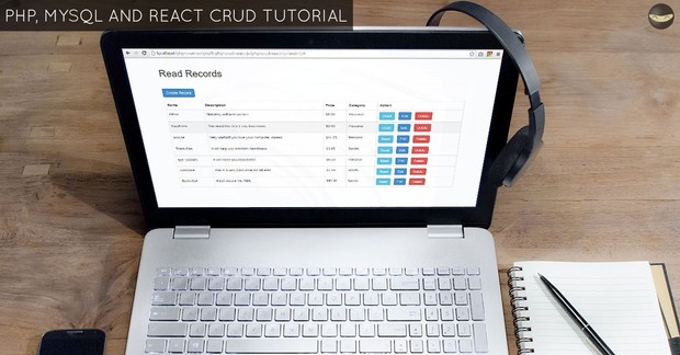 LEVEL 1 - React CRUD Tutorial & PHP Rest API Source Code