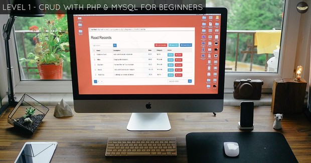 LEVEL 1 - PHP and MySQL CRUD Tutorial for Beginners