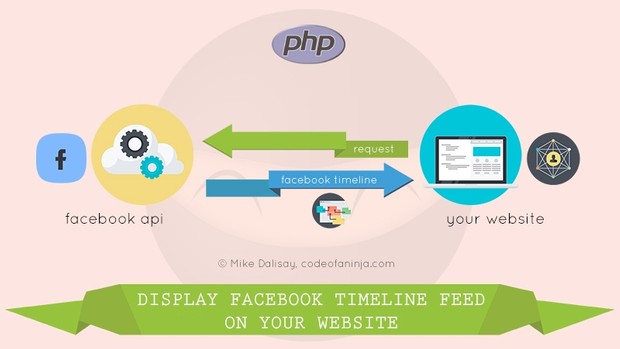 BASIC - Display Facebook Timeline FEED on Website