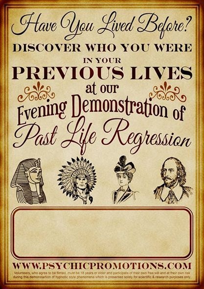 HAVE YOU LIVED BEFORE - Lazy Mans Guide to Past Life Regression